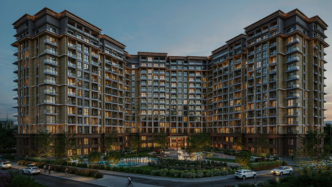 Zamin Residence — kechki render